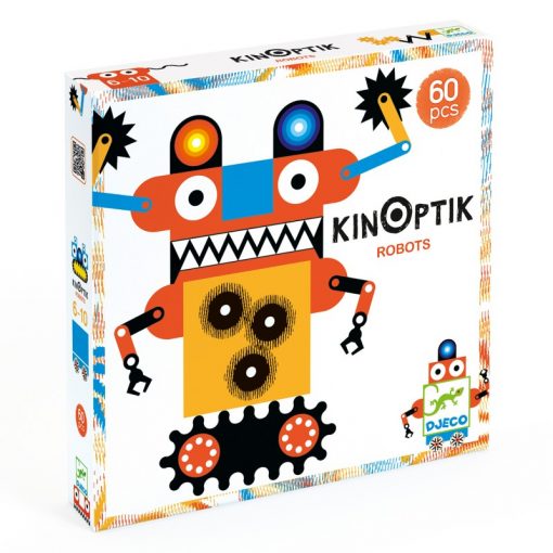 kinoptik robots djeco 60 pieces