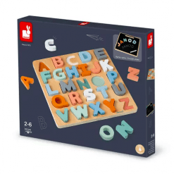 puzzle alphabet et ardoise janod