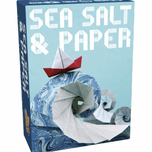 Le jeu de cartes Sea Salt & Paper est un jeu de stratégie très simple. Constituez votre main, posez des cartes pour leur effet et décidez si vous mettez fin à la manche... ou pas ! De 2 à 4 joueurs. Accessible dès 8 ans.