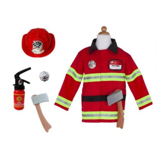 déguisement de pompier et ses accessoires