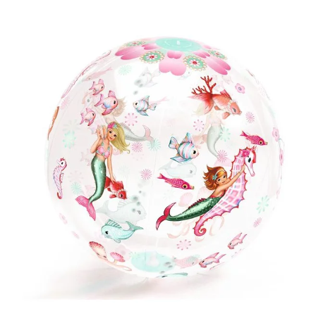 ballon gonflable mermaid ball djeco