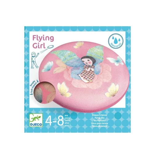 disque à lancer flying girl djeco