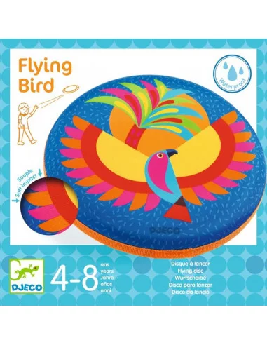 flying bird djeco frisbee 4-8 ans