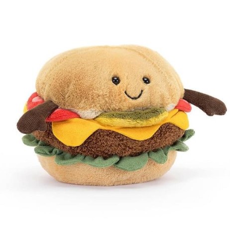 peluche jellycat burger