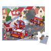 Puzzle pompiers 3 ans