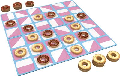 jeu de stratégie 2 joueurs donuts